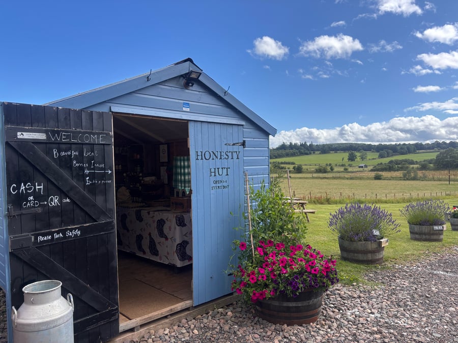 The Honesty Hut at Farmton Farm